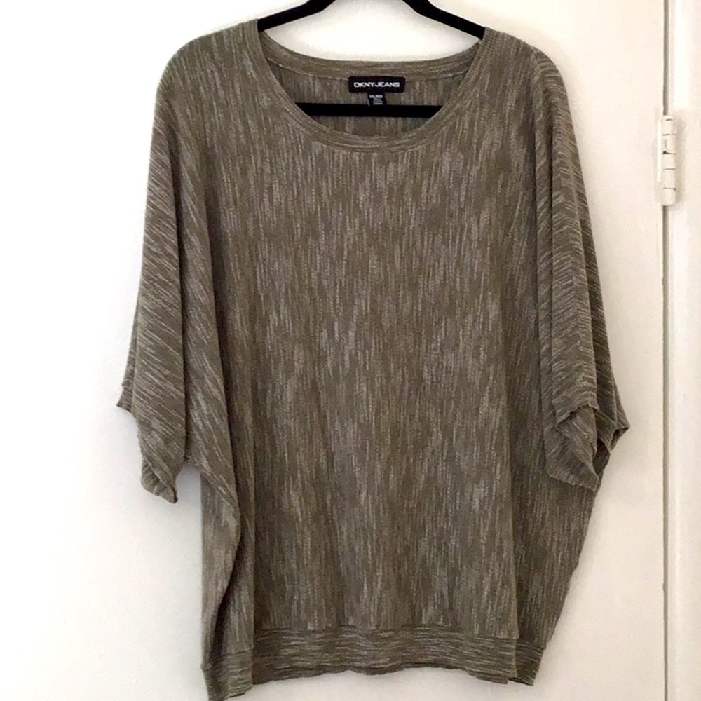 DKNY green top